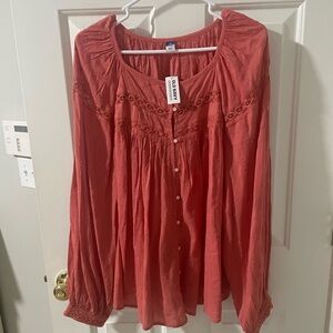 Xl old navy peasant top